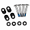 Liquid Force 4D SCREW ANGLE LOCK X4 ASSORTED Liquid Force 4D SCREW ANGLE LOCK X4 ASSORTED