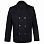 Makia CANVAS PEA COAT NAVY Makia CANVAS PEA COAT NAVY