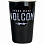 Mizu VOLCOM PARTY CUP SET (2) SERUM Glossy Black w/ White Print Mizu VOLCOM PARTY CUP SET (2) SERUM Glossy Black w/ White Print