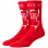 Stance ANTHEM BASQUIAT CASSIUS RED Stance ANTHEM BASQUIAT CASSIUS RED