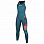 Mystic DIVA LONG JOHN 2/2MM BZIP WOMEN TEAL Mystic DIVA LONG JOHN 2/2MM BZIP WOMEN TEAL