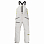 Burton M GORE 3L FRTNR BIB STOUT WHITE Burton M GORE 3L FRTNR BIB STOUT WHITE