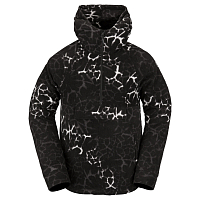 Volcom V-science Fleece 1/2 ZIP BLACK GIRAFFE