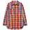 ENGINEERED GARMENTS WORK SHIRT RED PLAID COTTON BROADCLOTH ENGINEERED GARMENTS WORK SHIRT RED PLAID COTTON BROADCLOTH