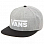 Vans DROP V II SNAPBACK HEATHER GREY-BLACK Vans DROP V II SNAPBACK HEATHER GREY-BLACK