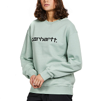 Carhartt WIP W' Carhartt Sweatshirt FROSTED GREEN / BLACK