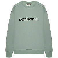 Carhartt WIP W' Carhartt Sweatshirt FROSTED GREEN / BLACK
