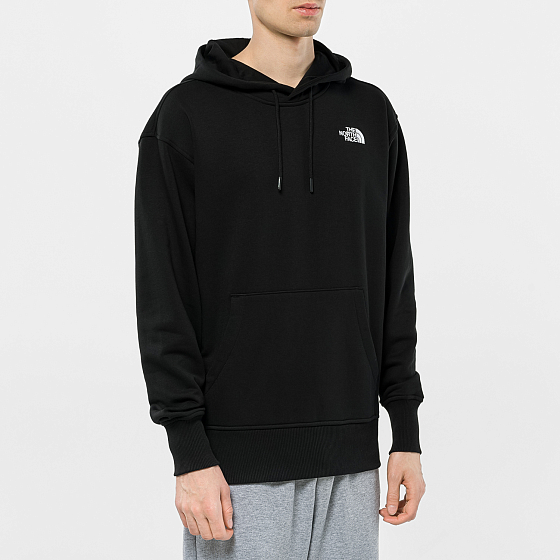 north face sweater black