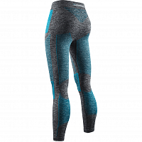 X-Bionic Energy Accumulator 4.0 Melange Pants Women DARK GREY MELANGE/WATER GREEN