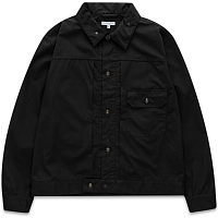Engineered Garments Trucker Jacket PC Poplin BLACK PC POPLIN