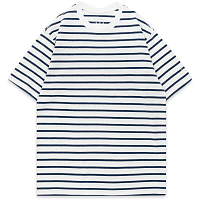 GOLDWIN Horizontal Stripes T-shirt BLUE