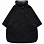 F/CE Waterproof Poncho Coat BLACK