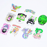RIPNDIP Tribe Sticker Pack ACCEPTED