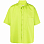 MARTINE ROSE Duel S/S Shirt LIME GREEN