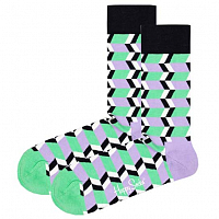 Happy Socks ZIG ZAG Stripe Sock MULTI