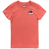 The North Face W 3yama S/S TEE FADED ROSE