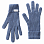 Woolrich Ribbed Gloves Grey Blue