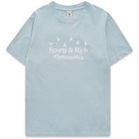 Sporty & Rich SR Gymnastics T-shirt BABY BLUE