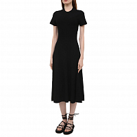 Proenza Schouler White Label CUT OUT Back Knit Dress BLACK