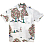 Engineered Garments Camp Shirt NATURAL COTTON LAWN PEACOCK PRINT ND013
