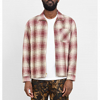 Garbstore Check Lazy Shirt RED