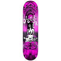 Disorder Skateboards Rituals Deck SS23 PINK/BLK/WHT
