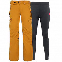 686 W Smarty 3-in-1 Cargo Pant golden brown