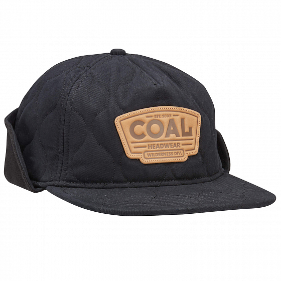 coal ear flap cap