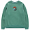 Becoz Hexagon Fleece Sweatshirt LIGHT EMERALD