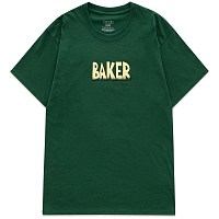 Baker Drawn TEE Forest Green