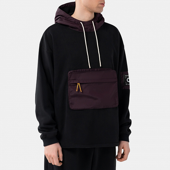 Толстовка Converse Counter Climate Seasonal Fabric Hoodie  FW23 от Converse в интернет магазине www.traektoria.ru - 2 фото