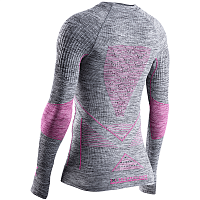 X-Bionic Energy Accumulator 4.0 Melange Shirt Round Neck LG GREY MELANGE/PINK