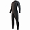 Mystic Marshall Fullsuit 4/3mm Front Zip Black/ Grey