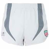 MARTINE ROSE Zapper Shorts LIGHT GREY/DARK GREY