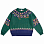 Perks And Mini Good Life Fair Isle Knitted Jumper FOREST