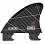 Ronix 2.5 IN - Floating Fin-s 2.0 Tool-less Fiberglass - Center Charcoal