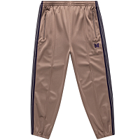 NEEDLES Zipped Track Pant Poly Smooth A-TAUPE
