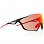 Spect Red Bull Pace SHINY BLACK-SMOKE WITH RED MIRROR, SECOND LENS TRA