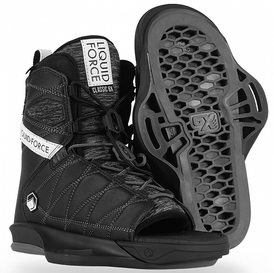 Крепления для вейкборда Liquid Force Classic 6X OT  SS23 от Liquid Force в интернет магазине www.traektoria.ru - 2 фото