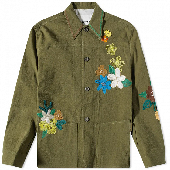 Пиджак Andersson Bell Flower Embroidery Chore Jacket  SS23 от Andersson Bell в интернет магазине www.traektoria.ru - 1 фото