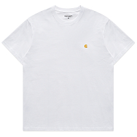 Carhartt WIP S/S Chase T-shirt WHITE / GOLD