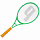 Теннисная ракетка Sporty & Rich SRC Tennis Racket  FW23 от Sporty & Rich в интернет магазине www.traektoria.ru - 1 фото