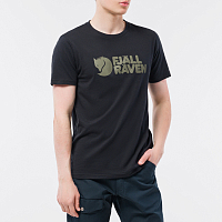 Fjallraven Logo T-shirt M BLACK