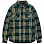 PRIMITIVE Canyon L/S Flannel Jacket Dark Green