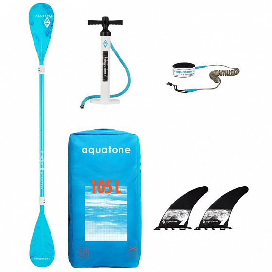 Надувная доска sup комплект Aquatone Playtime 2-in-1 Sit-in Kayak & SUP  SS22 от Aquatone в интернет магазине www.traektoria.ru - 5 фото