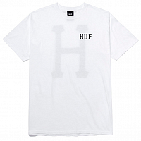 HUF Essentials Classic H S/S TEE White