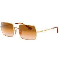 Ray Ban Rectangle GOLD/CLEAR GRADIENT BROWN