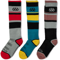 686 W Later Days Sock - 3 Pack ASSORTED