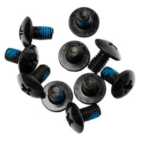 Burton DT Toe Buckle Hardware 10PK BLACK