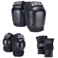 187 Killer Pads SIX Pack BLACK